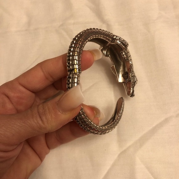 Brighton Alligator Silver Bracelet - Picture 3 of 8